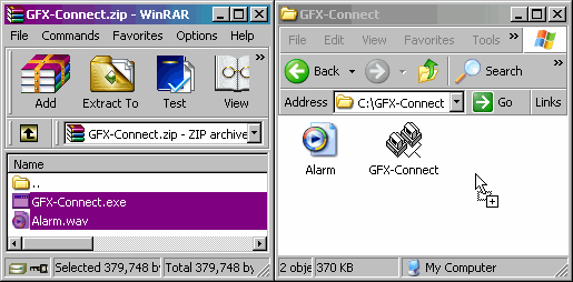 GFX-Connect Software Installation