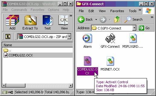 GFX-Connect Software Installation