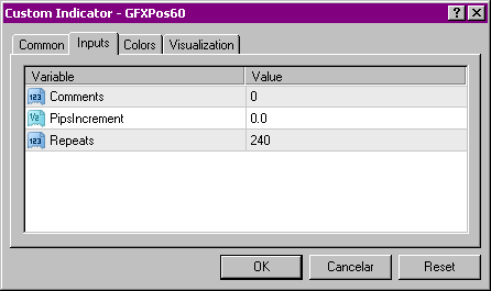Instalação e uso dos Indicadores de Posição GFXPos60/1440 - Clique para ampliar Instalação dos Indicadores de Posição GFXPos60/1440