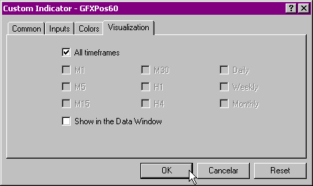 Instalação e uso dos Indicadores de Posição GFXPos60/1440 - Clique para ampliar Instalação dos Indicadores de Posição GFXPos60/1440